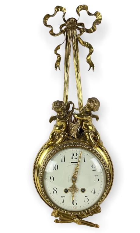French Cartel Bronze Clock For Black Starr & Frost (1 of 7)