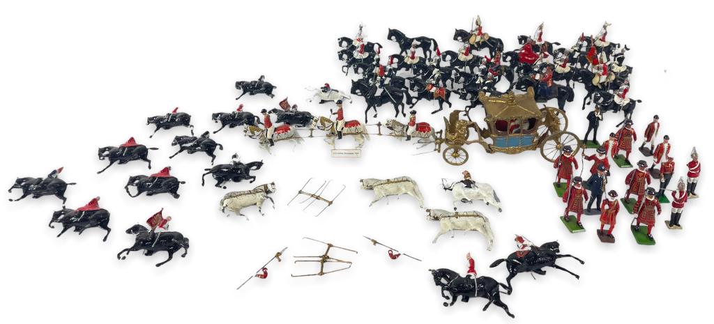 Asst. Britains Ltd. Cast Iron Toy Soldiers (As Is) (1 of 13)