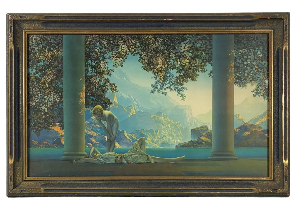 Original Maxfield Parrish "Daybreak" Print (1 of 3)