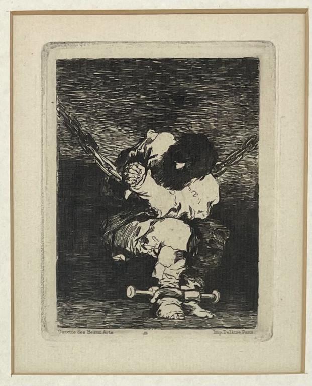 Francisco Goya "Gazette des Beaux-Arts" Etching (1 of 6)