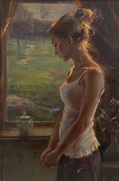 Dan Gerhartz "Hopes" Oil Painting On Canvas (1 of 5)