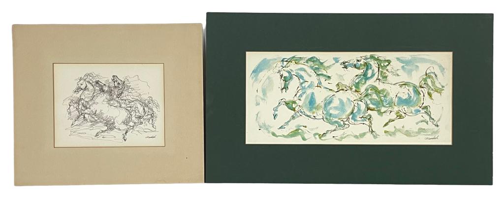 (2) Charles Burdick Work On Paper (1 of 6)