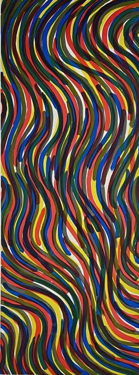 Sol LeWitt "Curvy Brushstrokes II" Color Aquatint (1 of 6)