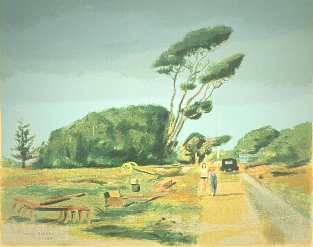 Louis George Bouche Lithograph 1939 (1 of 4)