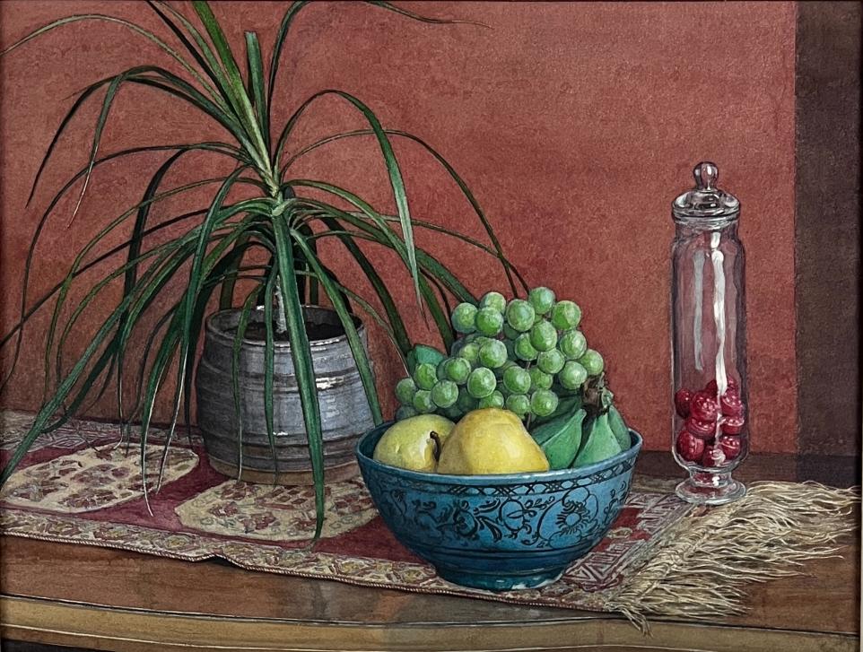 John Stuart Ingle "The Good Life" Watercolor (1 of 8)