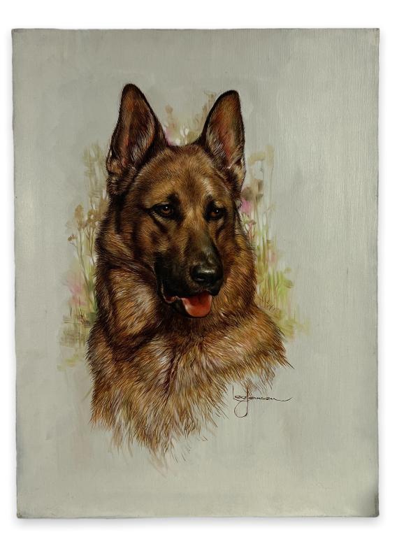 Leo Jansen Oil On Canvas (Dutch 1930 - 1980) (1 of 4)