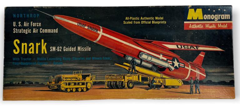 Northrop Snark SM-62 Guided Missile Model Kit (1 of 3)