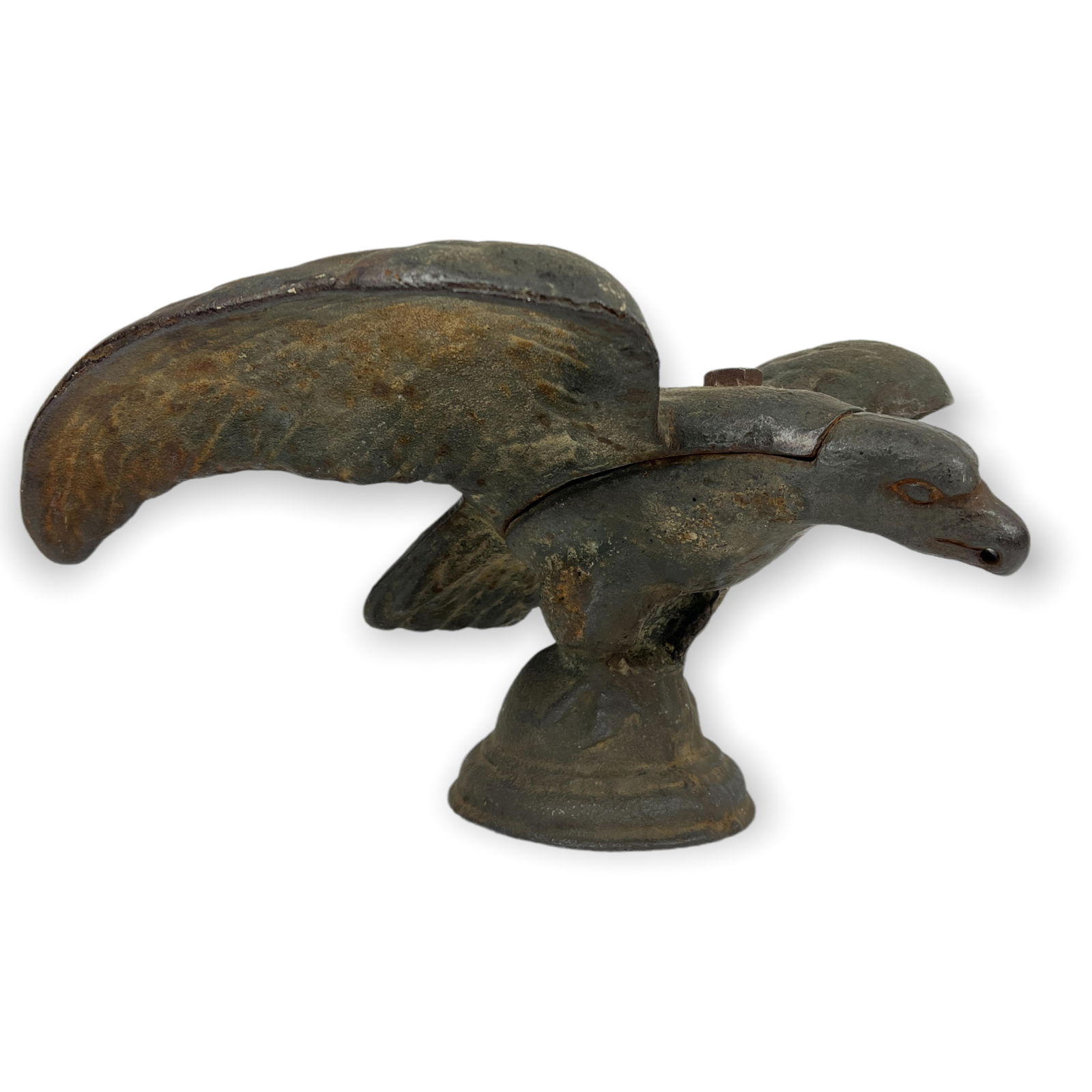 Antique Cast Iron Eagle Hitching Post Cap (1 of 5)