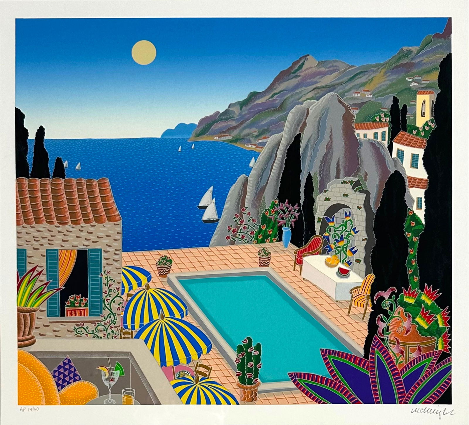 Thomas McKnight "Menton" Serigraph (1 of 4)