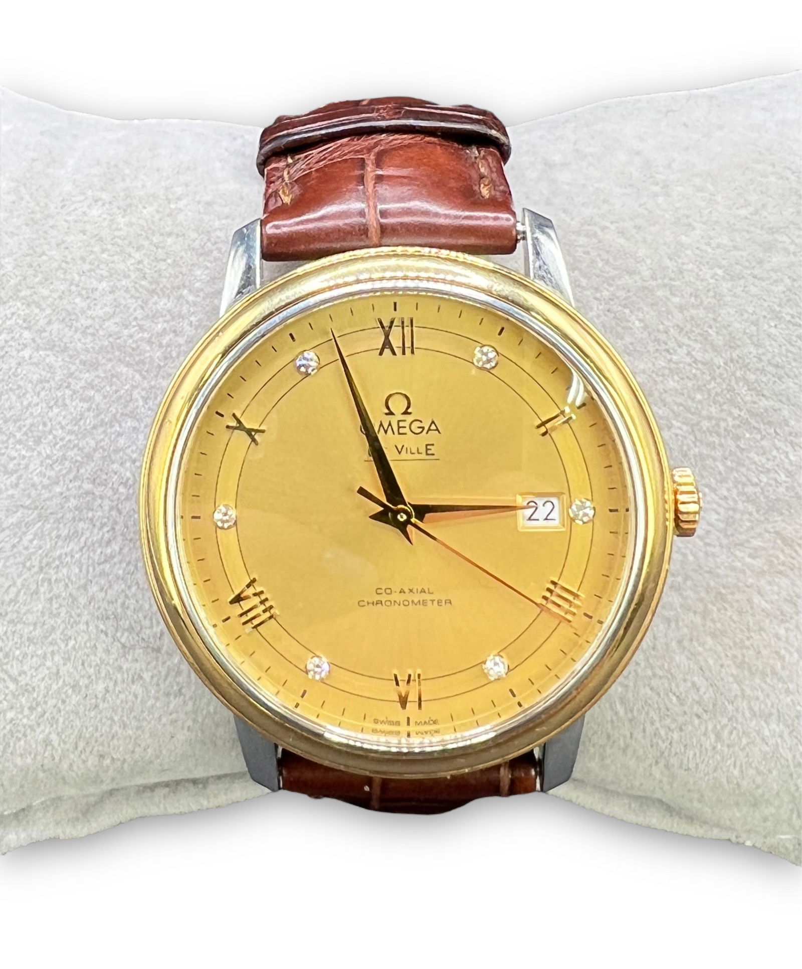 Omega DeVille Prestige Co Axial Chronometer Watch (1 of 6)