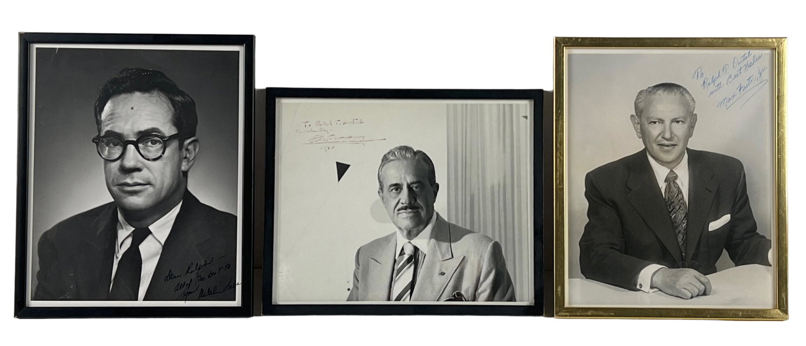 Raymond Loewy, Max Factor, & M. Forbes Autographed (1 of 5)
