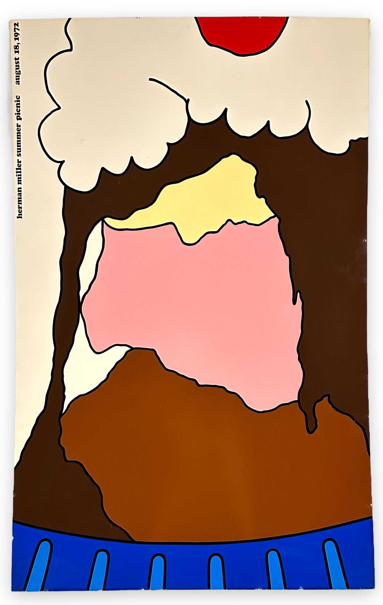 Herman Miller "Summer Picnic" 1972 Poster (1 of 4)