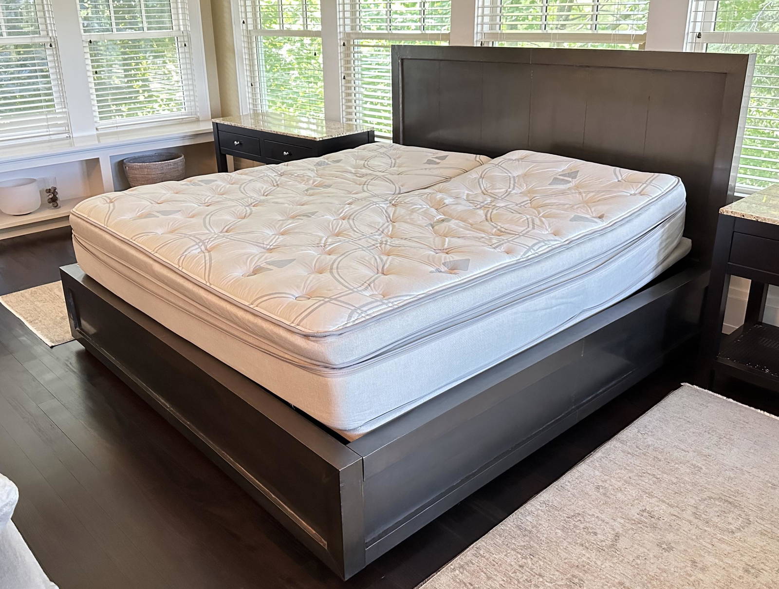 Restoration Hardware Sheet Metal King Bed Frame Auction