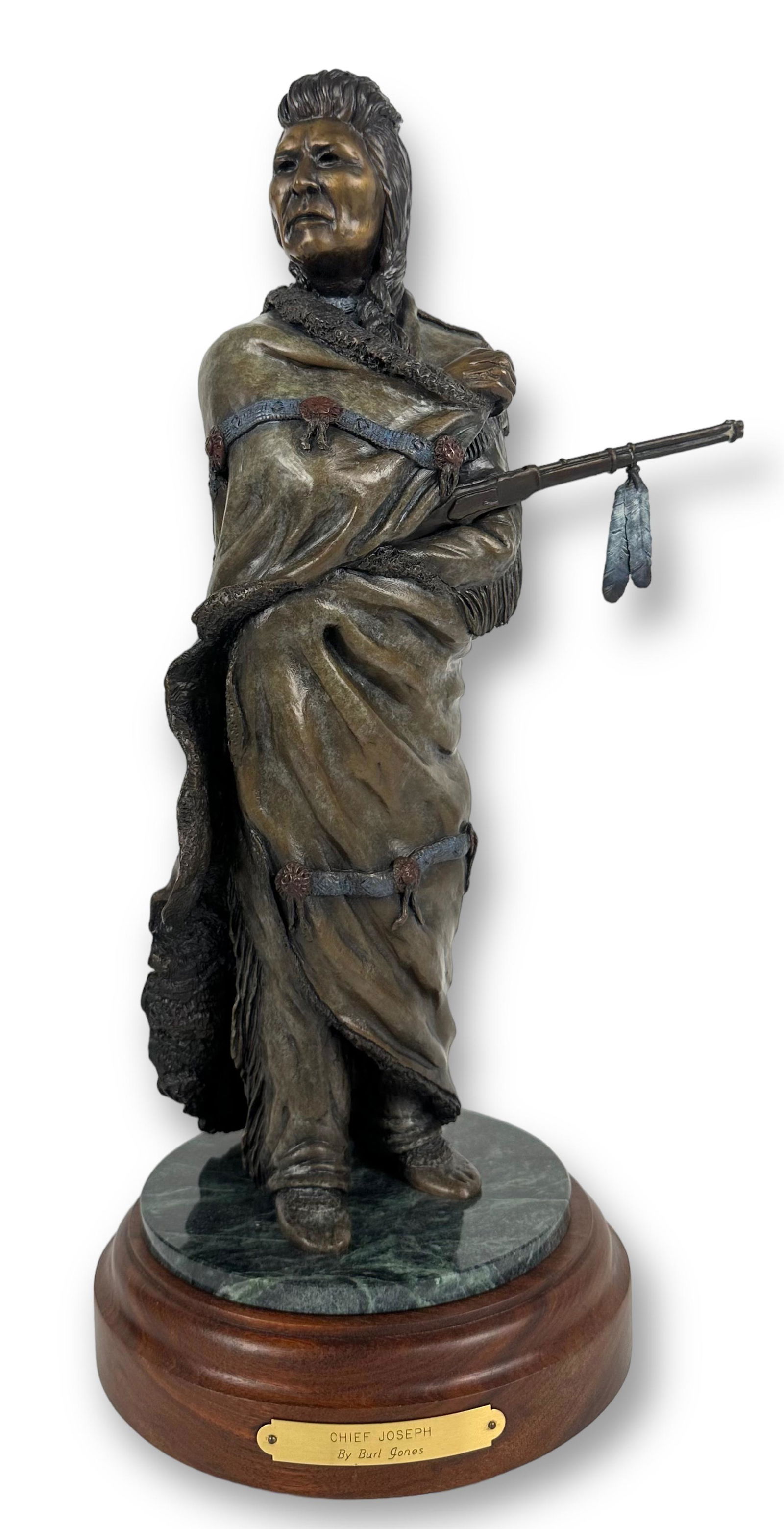 Burl Jones "Chief Joseph" Bronze (1 of 5)