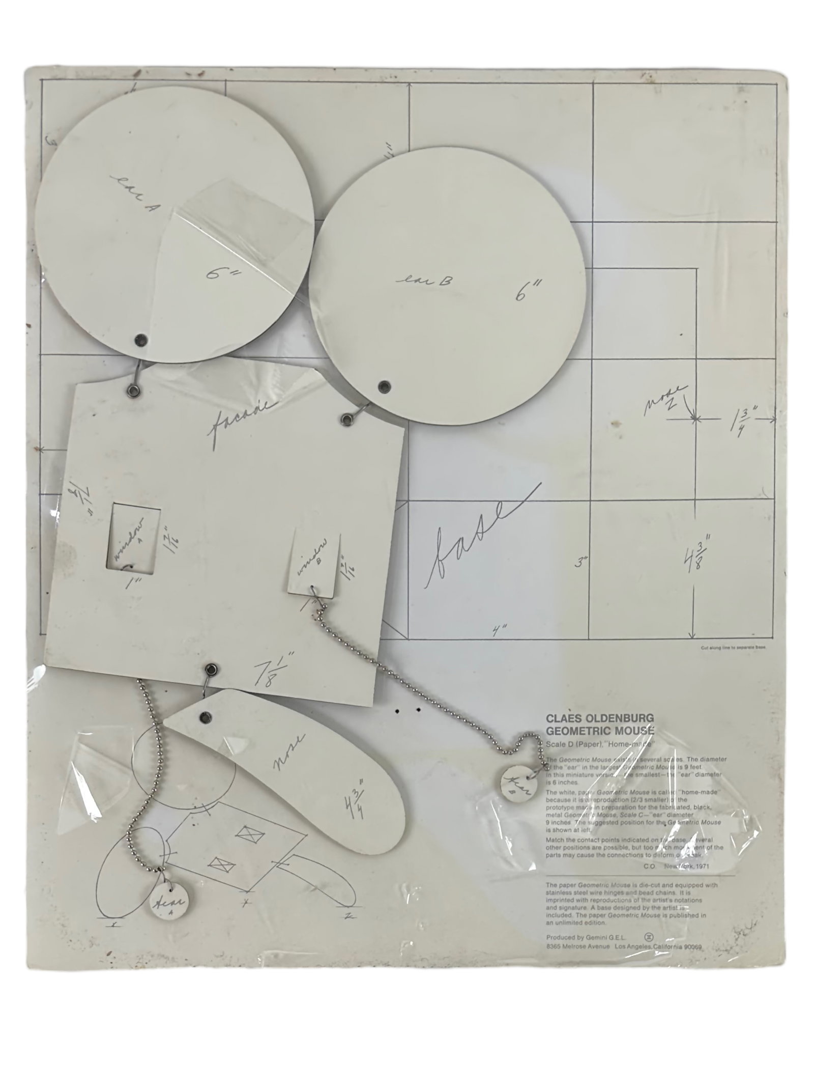 Claes Oldenburg Geometric Mouse: Scale D (1 of 4)