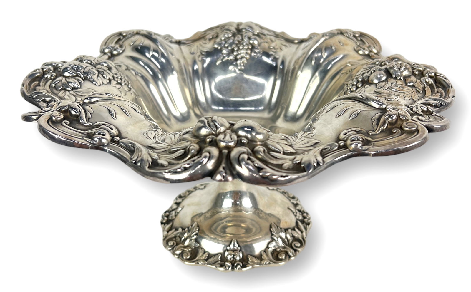 Lg Francis I Sterling Silver Compote Round Bowl (1 of 5)