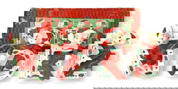 Vintage NOEL Elf / Pixie Figurines in Box