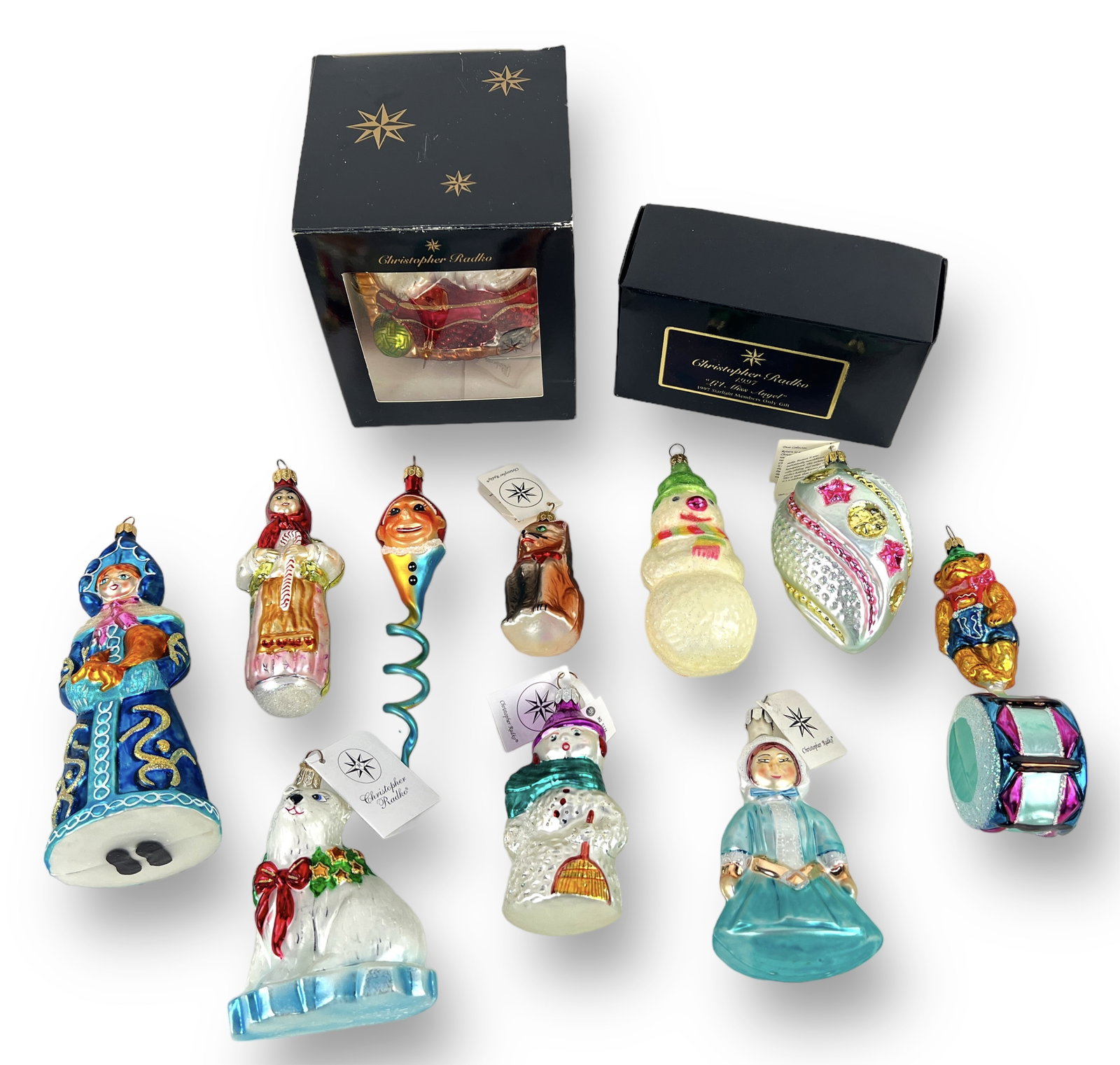 (12) Christopher Radko Christmas Ornaments (1 of 5)
