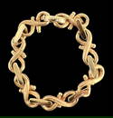 14K Gold Zelman & Friedman Link Bracelet