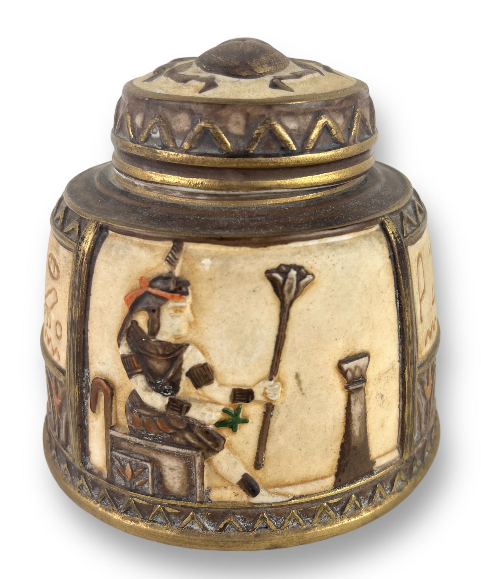 Nippon Egyptian Scarab Inkwell (1 of 7)