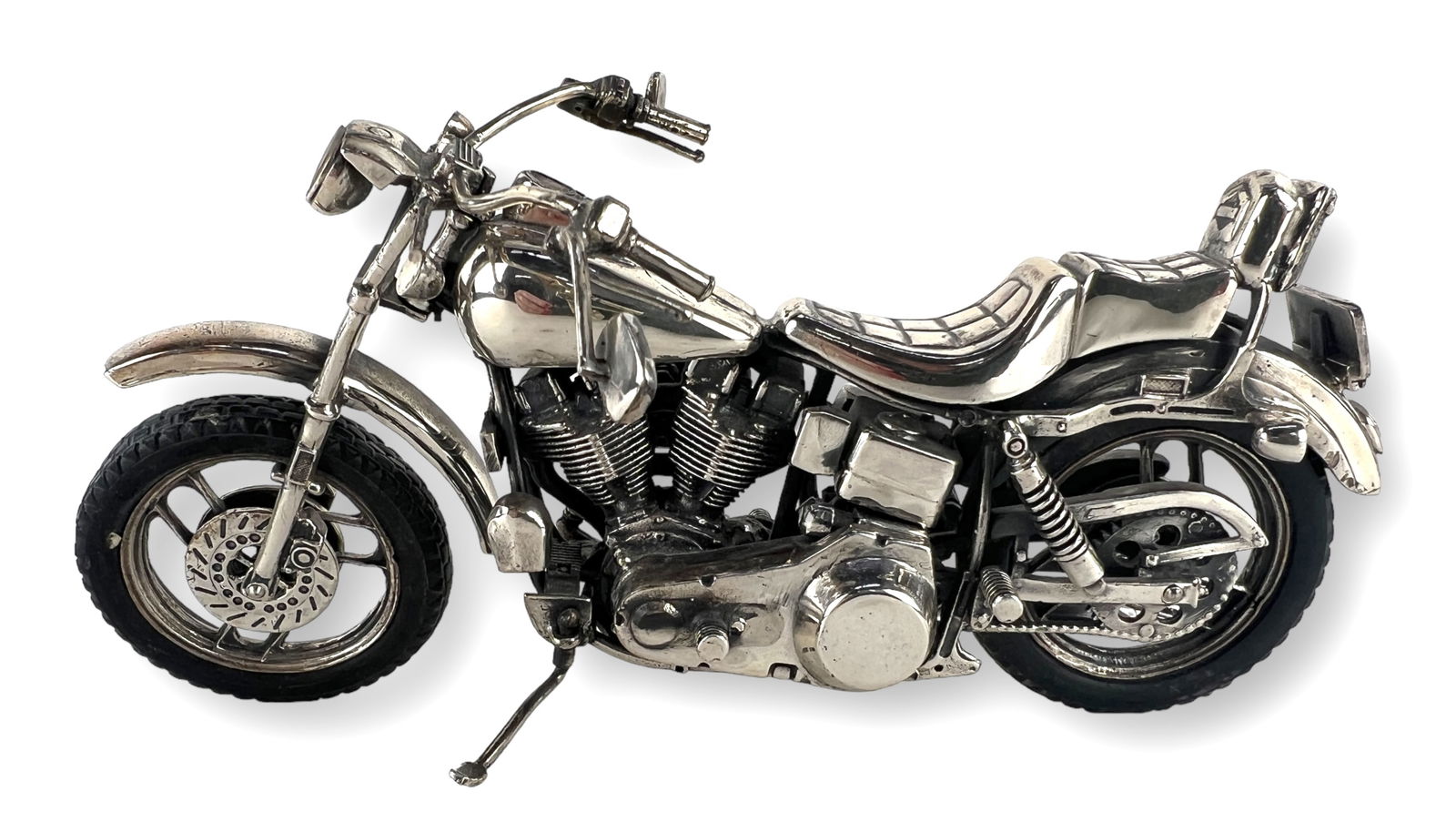 Sterling Silver Italian Motorcycle (1 of 5)