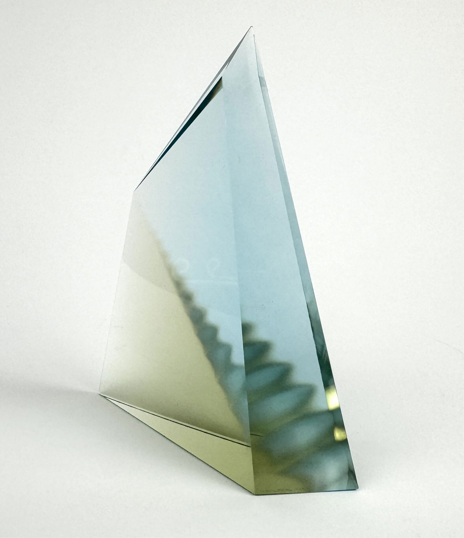Mark Peiser Art Glass Pyramid (1 of 6)