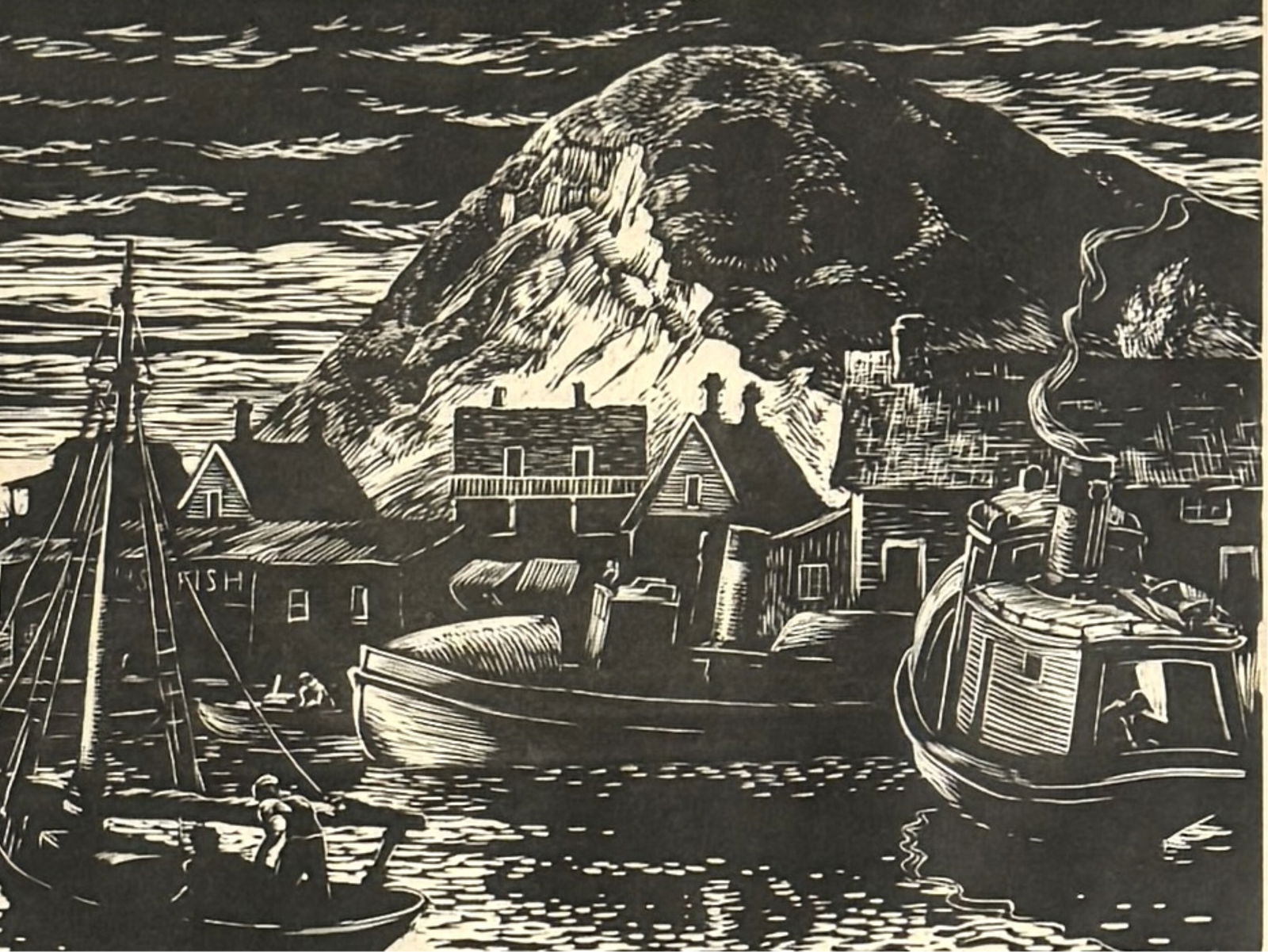 Robert Von Neumann "Port Washington Harbor" (1 of 5)