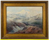 Sydney Laurence 'Mount McKinley' Oil on Canvas