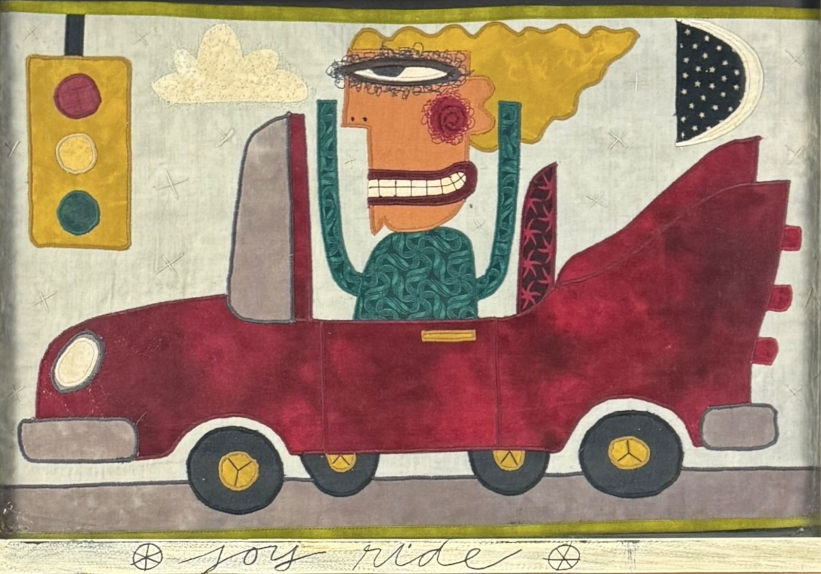 Chris Roberts Antieau "Joy Ride"Tapestry (1 of 4)