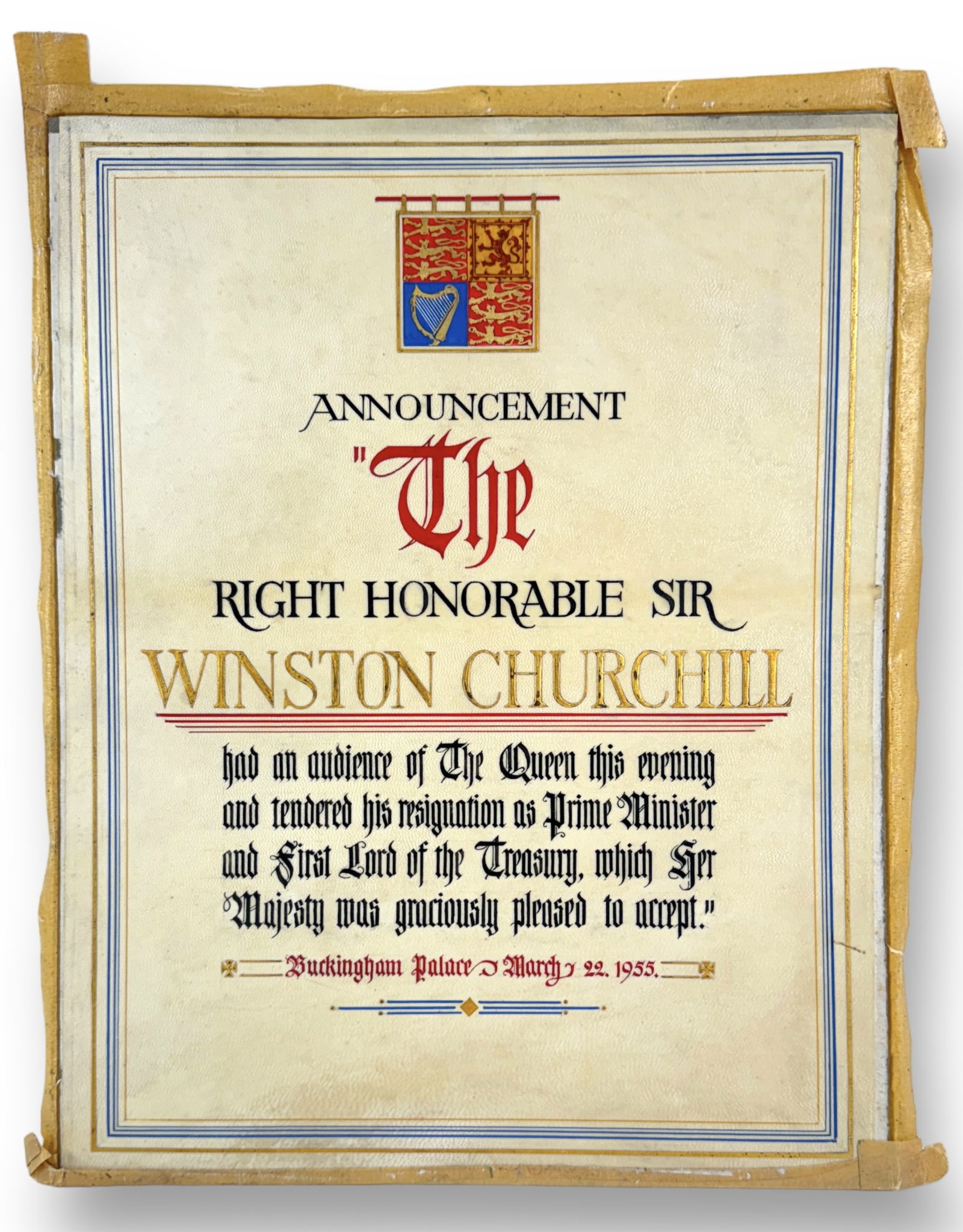 Cornelius A. Bartels Winston Churchill Original (1 of 3)