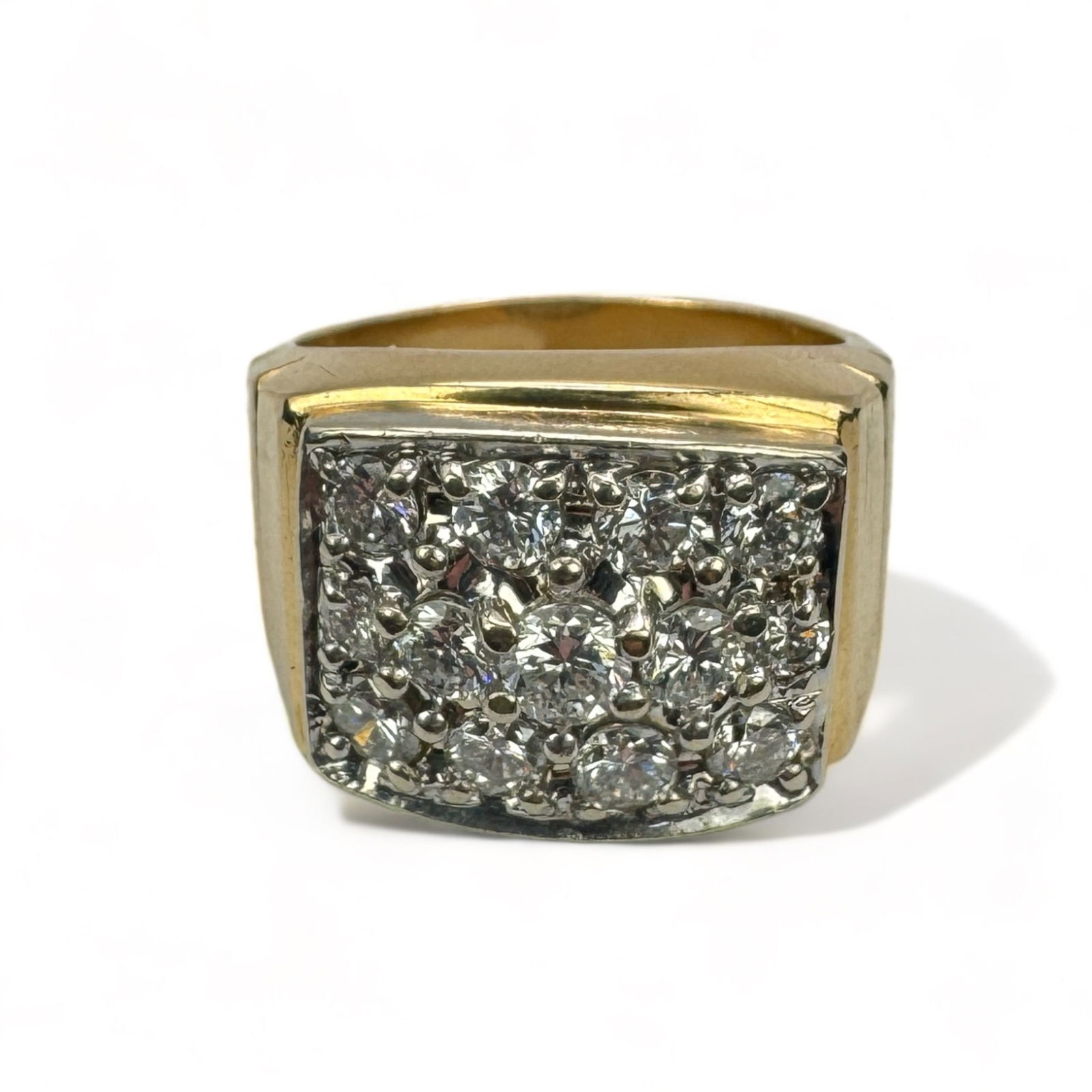 Men's 14K Gold & Diamond Ring By Magic Glo (1 of 5)