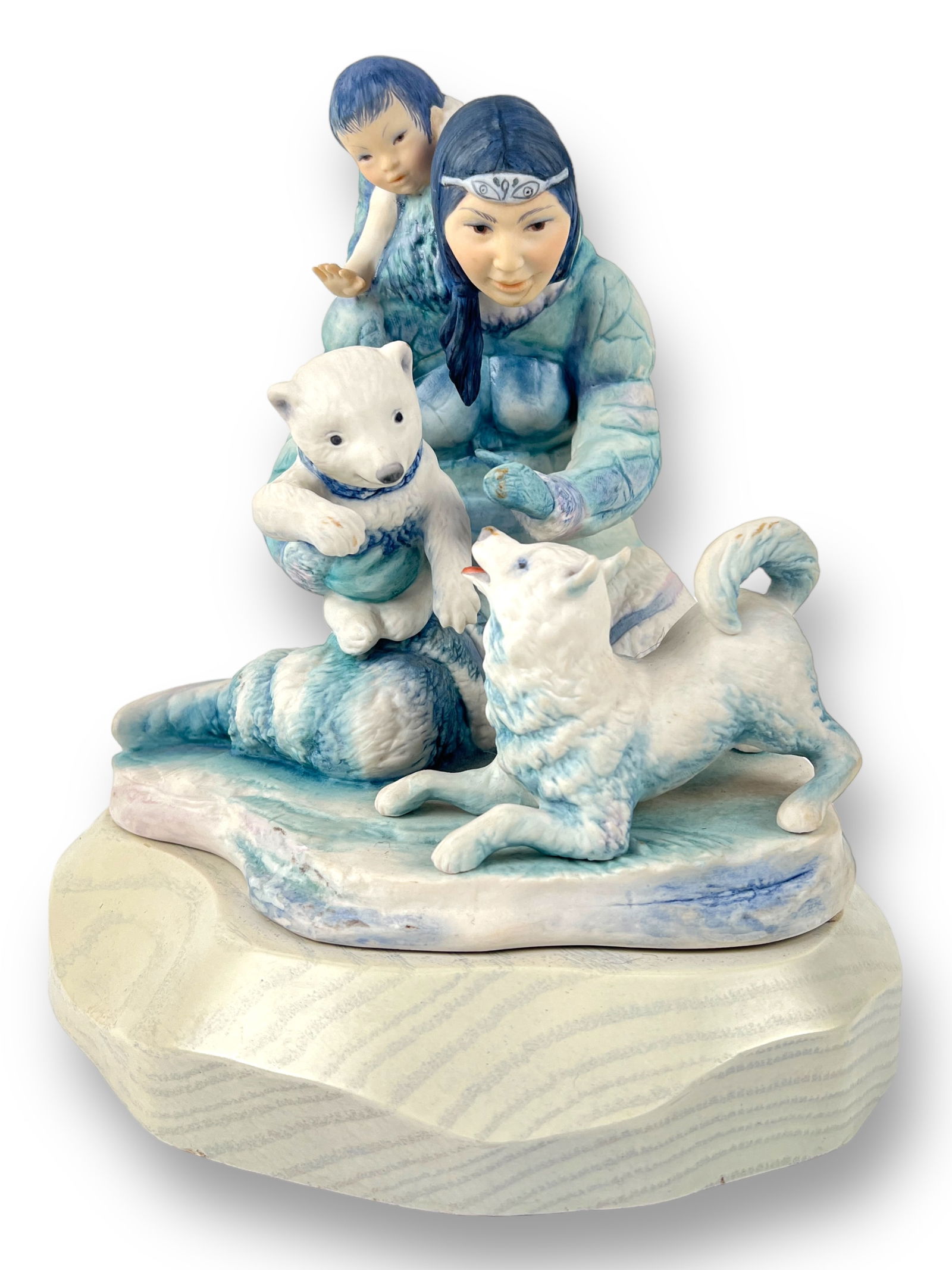 Cybis "Eskimo Mother" Porcelain Scultpure (1 of 9)