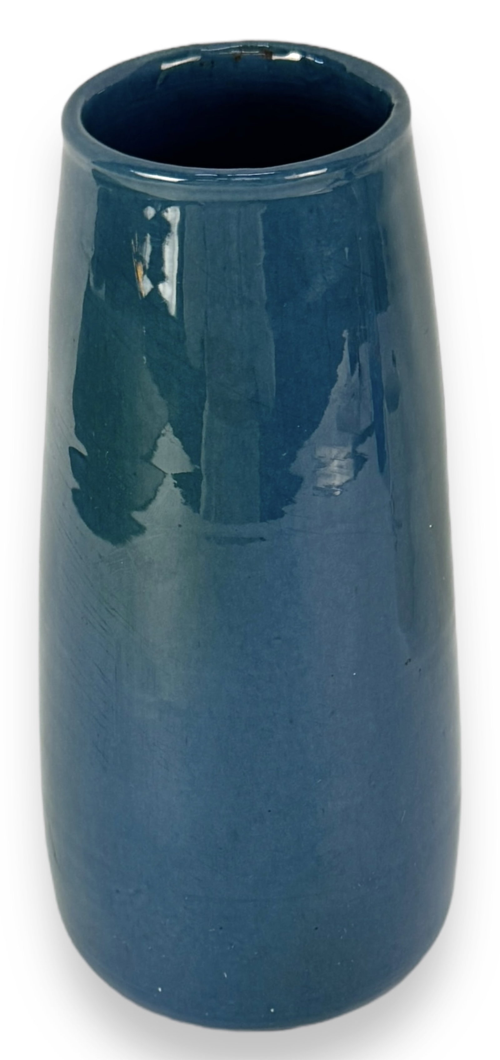 Tonwerke Kandern German Pottery Vase: Size: 9 1/2" tall x 4 1/2" wide (at base) Condition: Minimal wear. No chips or cracks.