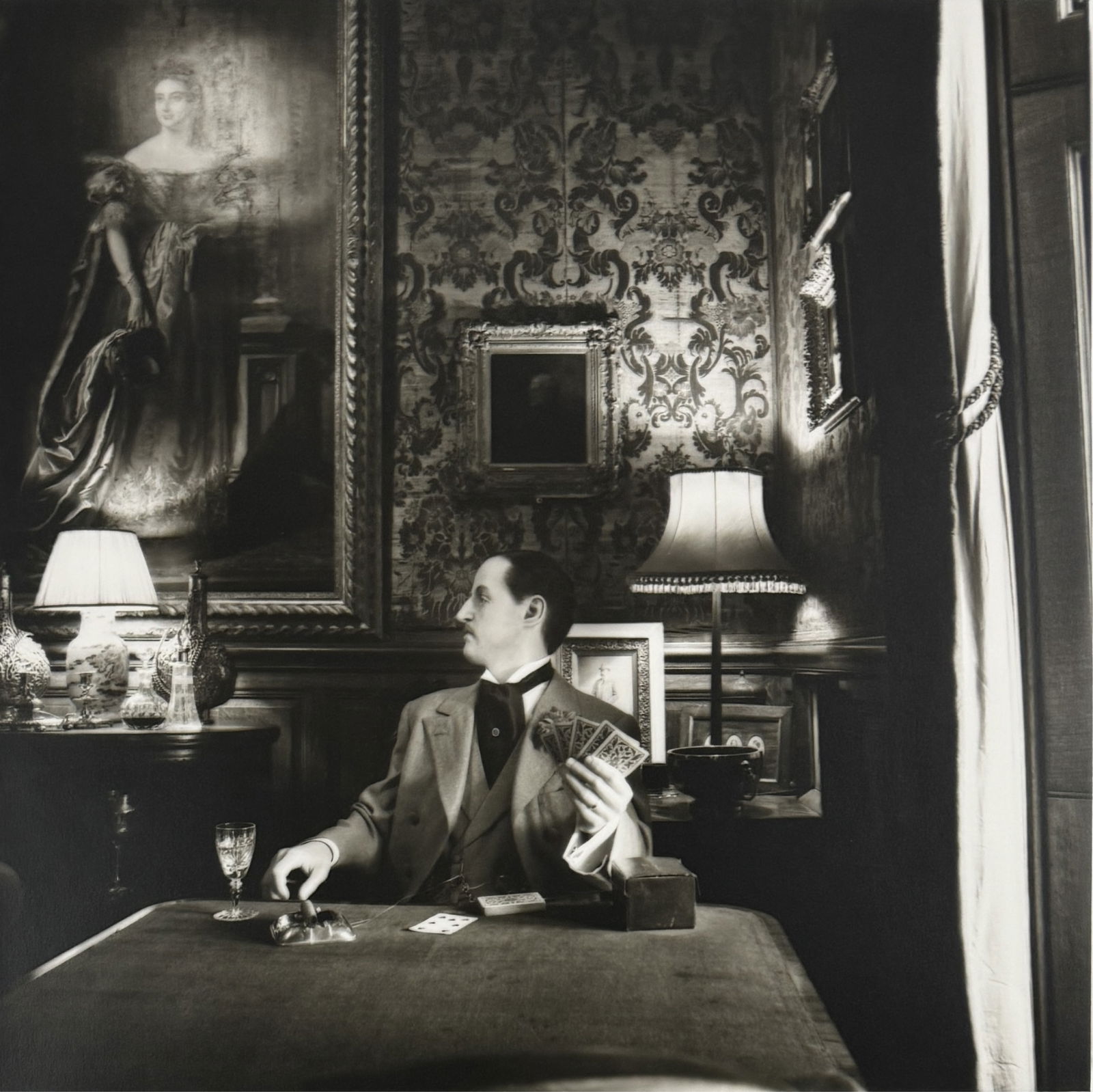 Lynn Geesaman "Card Player..." Gelatin Photograph (1 of 4)