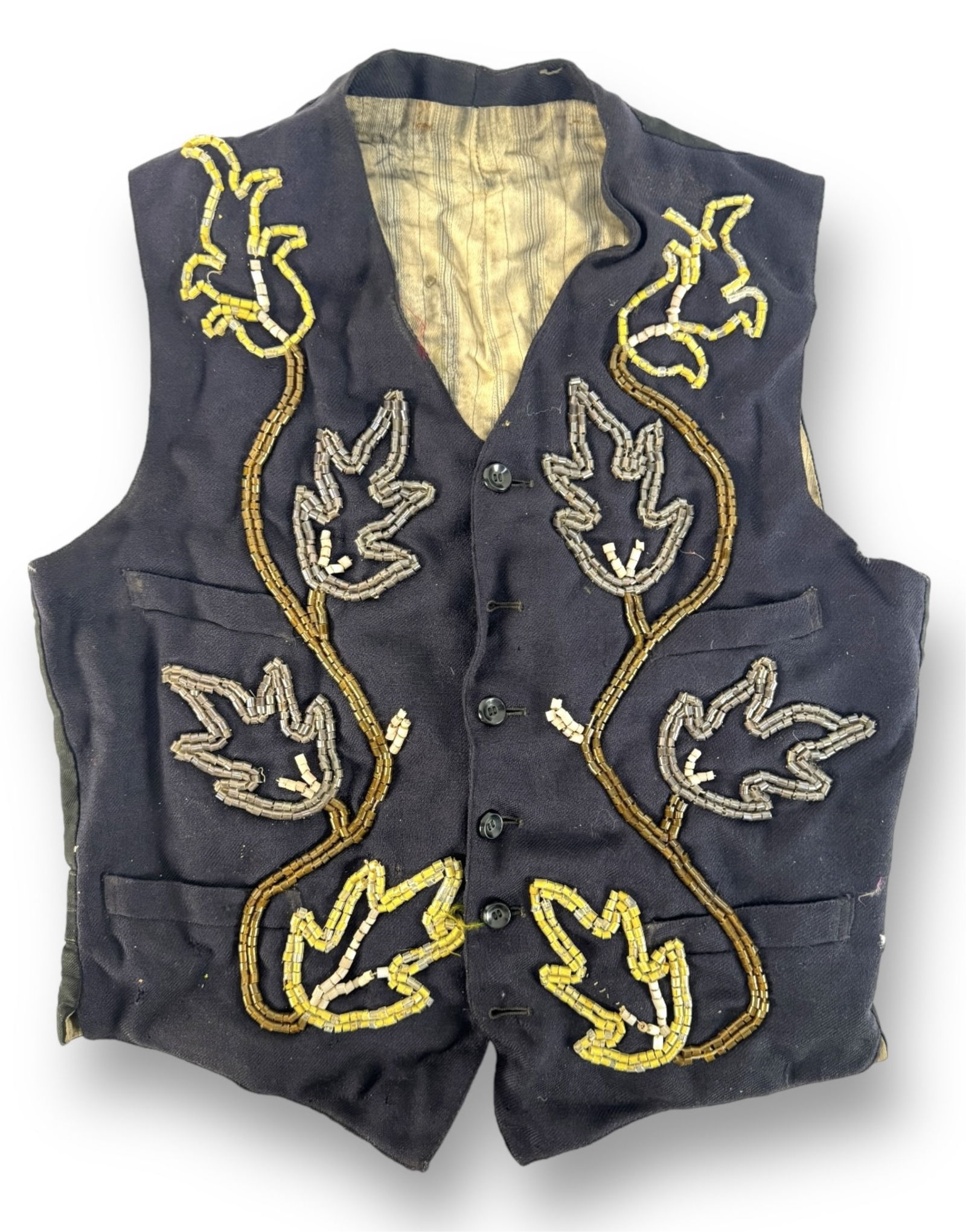 Antique Native American Beaded Vest (1 of 6)