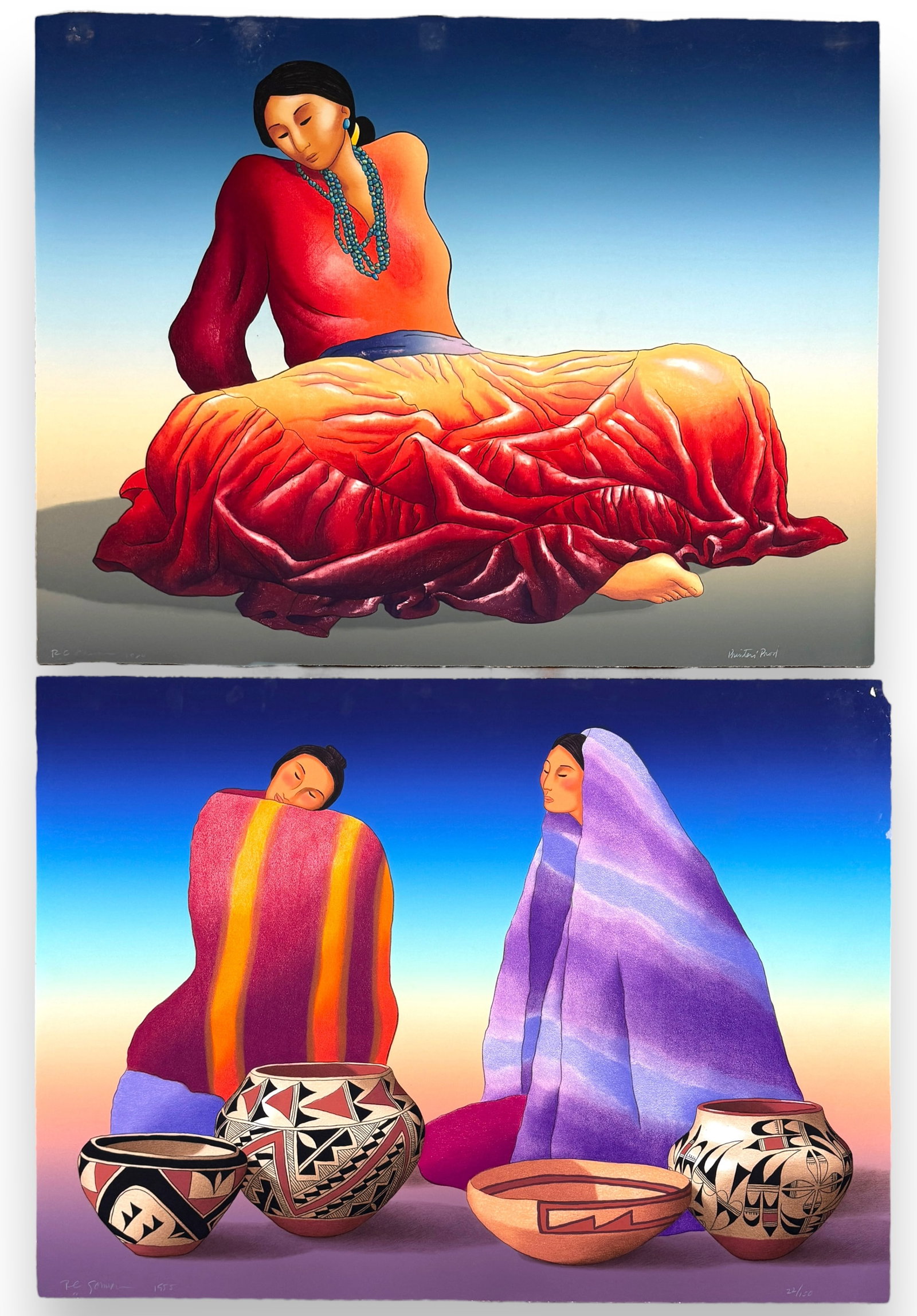 (2) R.C Gorman Lithographs (1 of 5)