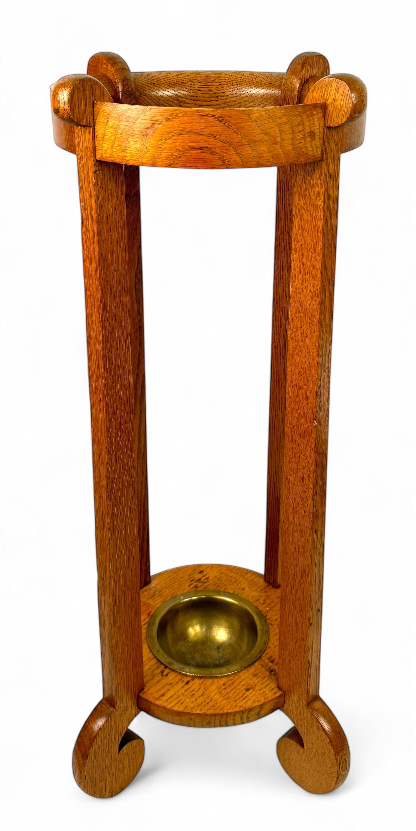 Lakeside Craft Shops Wis Mission Oak Stand (1 of 5)