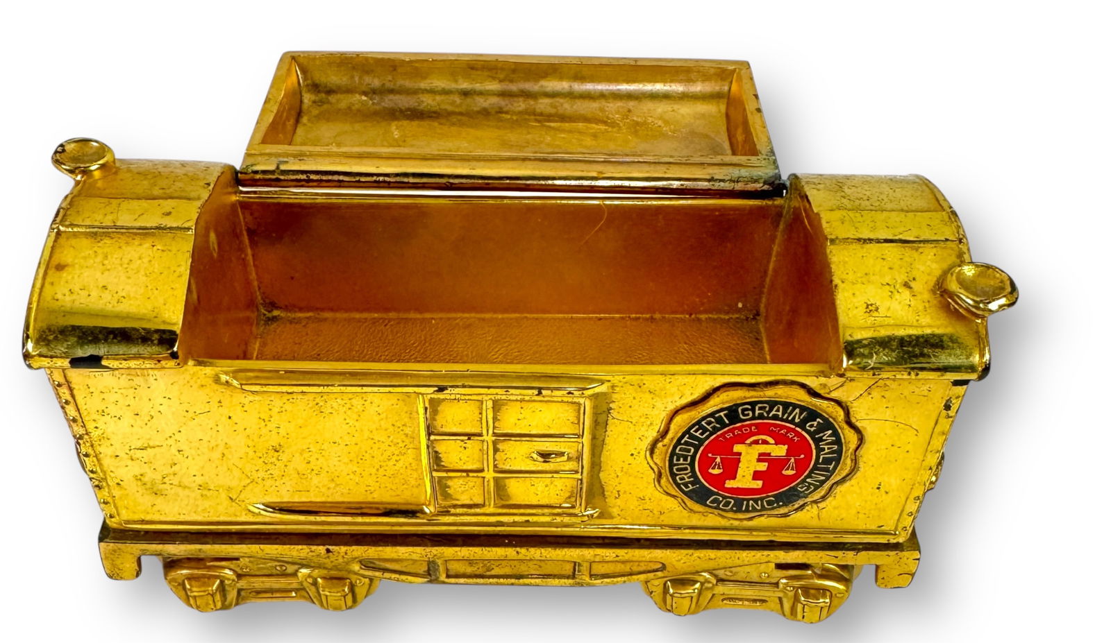 Railroad Boxcar Milwaukee Co. Cigarette Box (1 of 5)