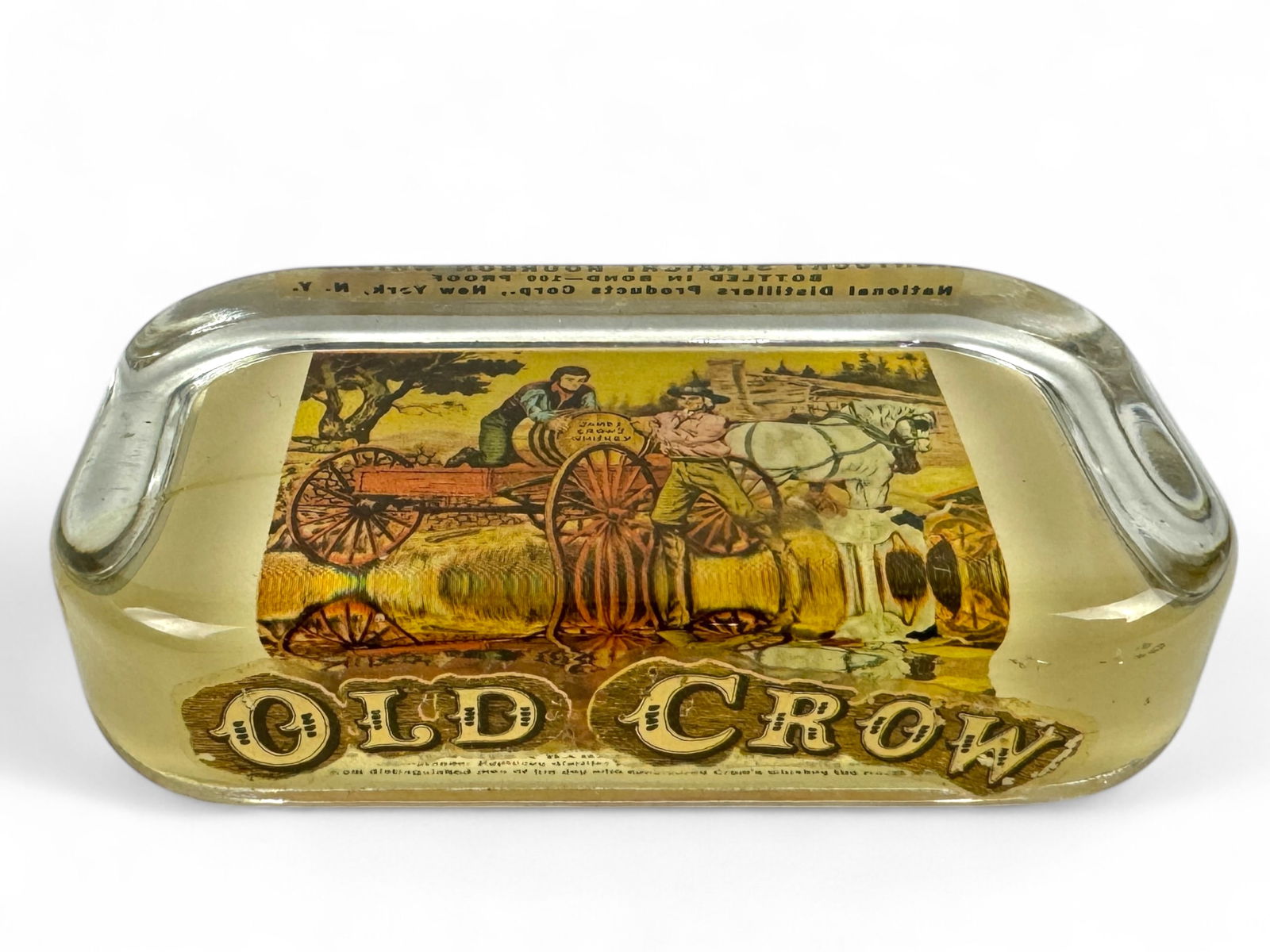 Old Crow Whiskey Advertising Paperweight (1 of 4)