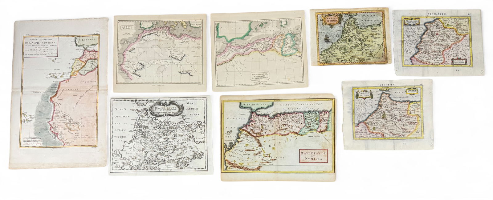 (8) Antique North Africa Maps (1 of 5)