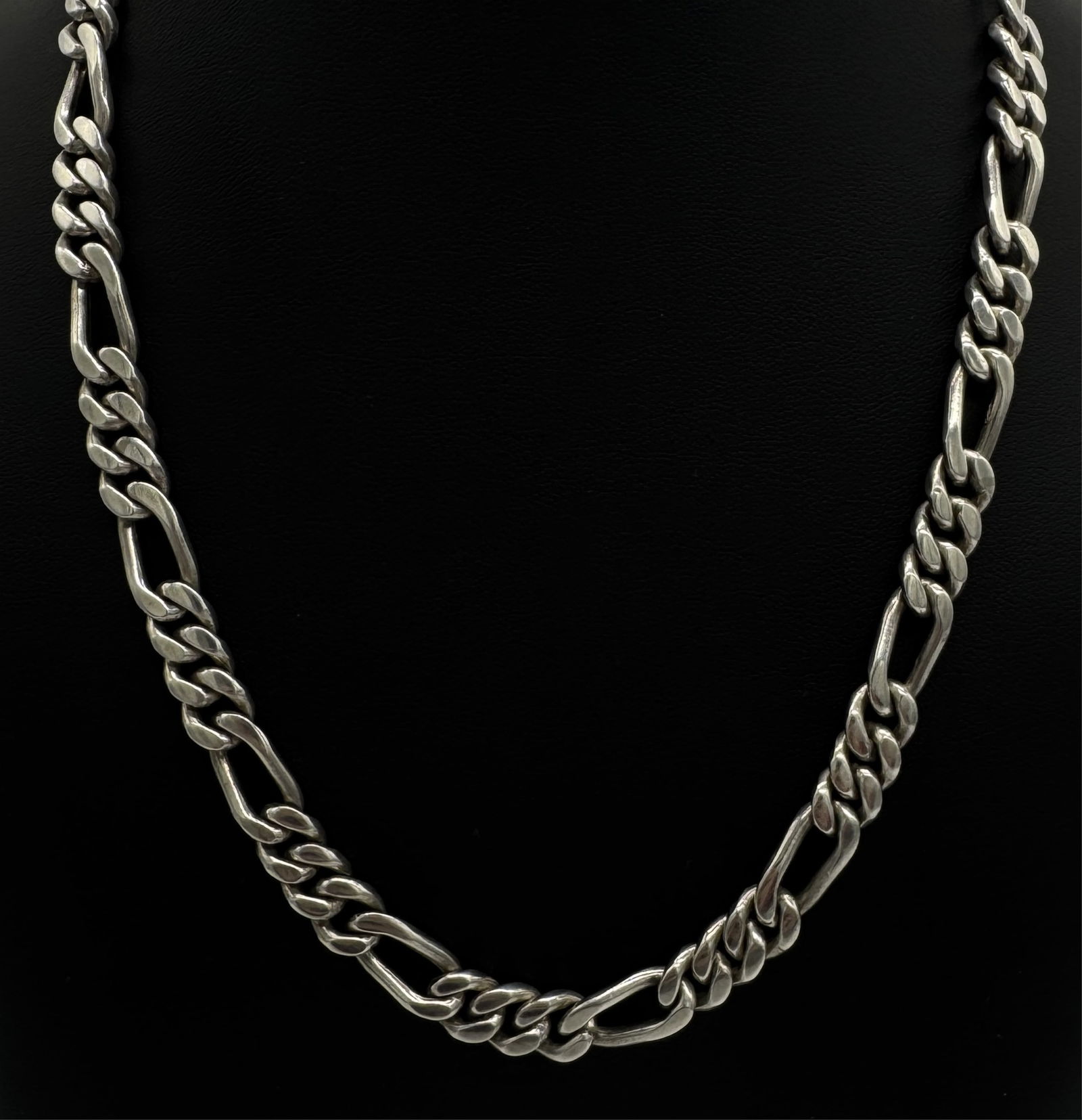 Sterling Silver Curb Chain Necklace (1 of 5)