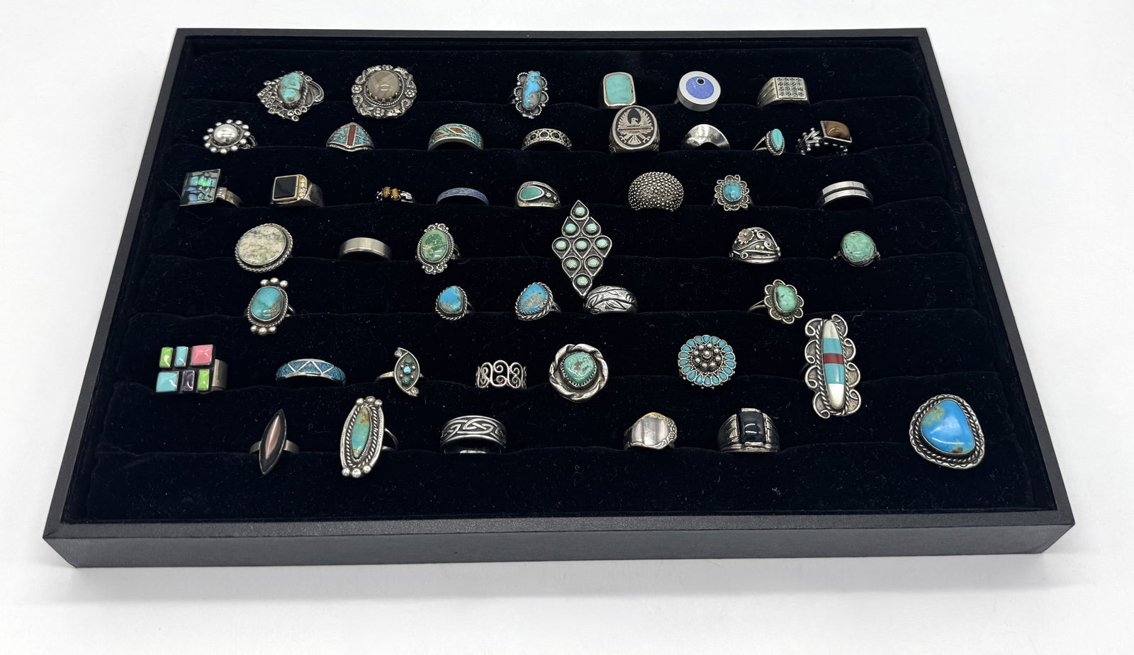 (46) Silver & Stone Rings (1 of 7)