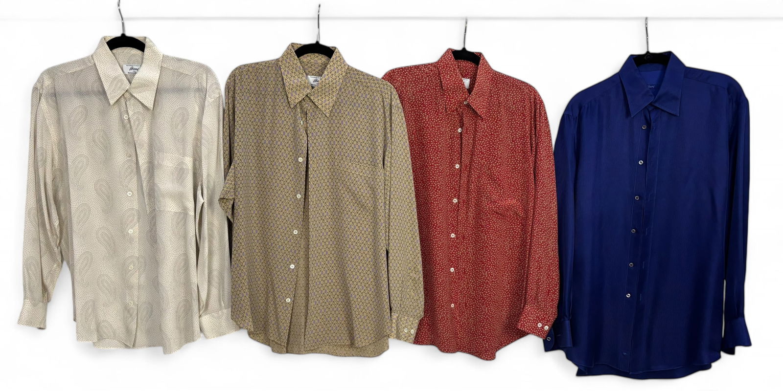 (4) Brioni Men's Silk Dress Shirts (1 of 4)