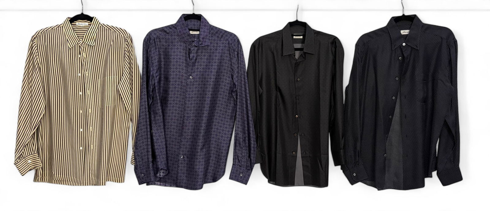 (4) Brioni Men's Silk Dress Shirts (1 of 4)