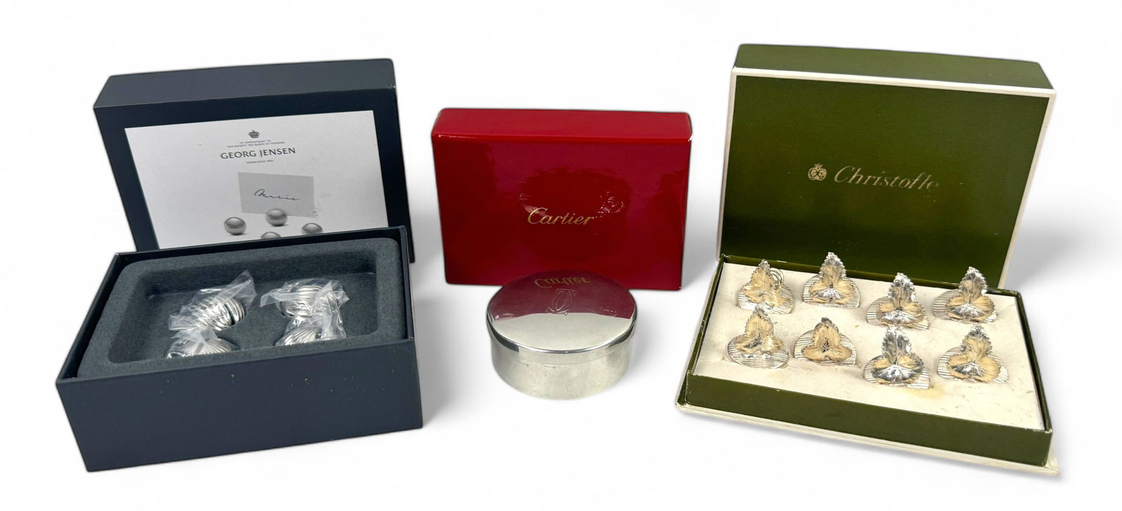 Christofle, George Jensen & Cartier Pieces (1 of 5)