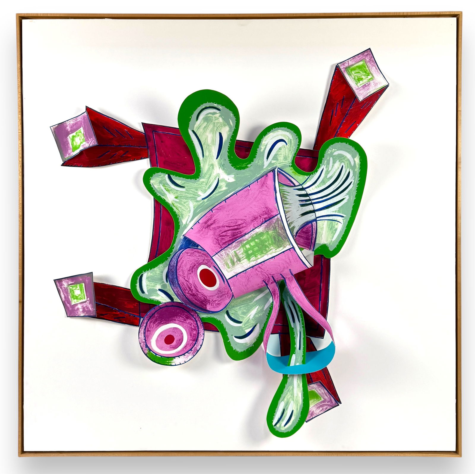 Elizabeth Murray "Body and Soul" Collage (1 of 7)