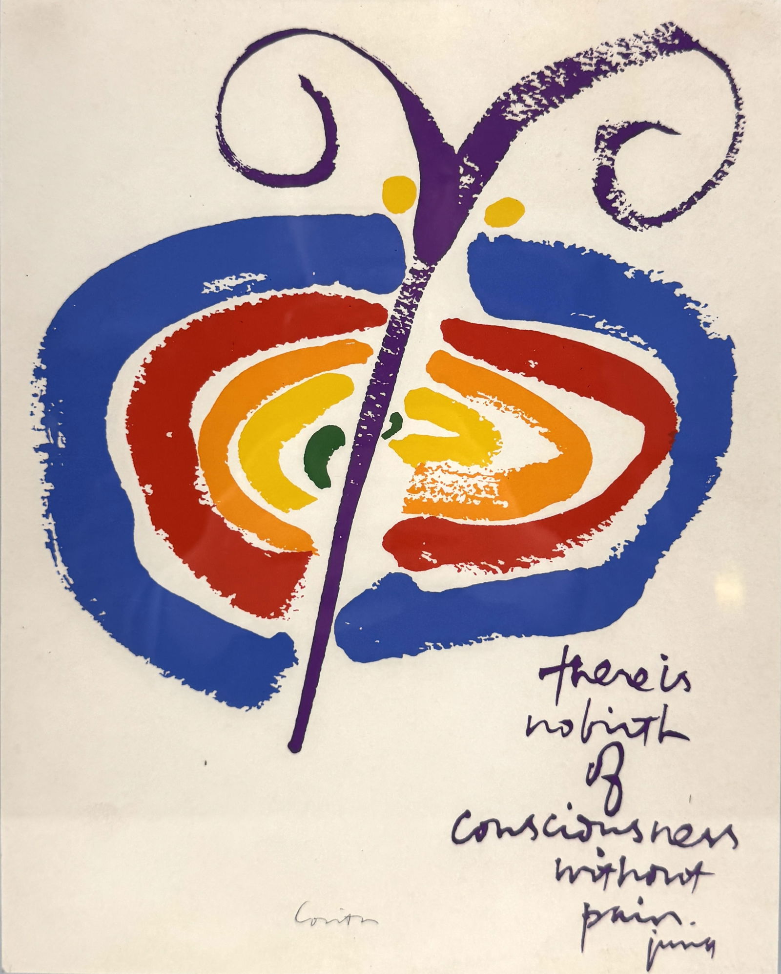 Sister Mary Corita Kent Print Serigraph On Paper (1 of 4)