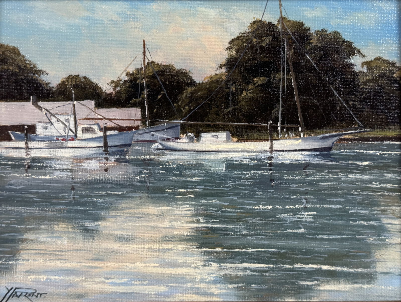 Yves Parent "Chesapeake Fishing Boats At Rest" (1 of 5)