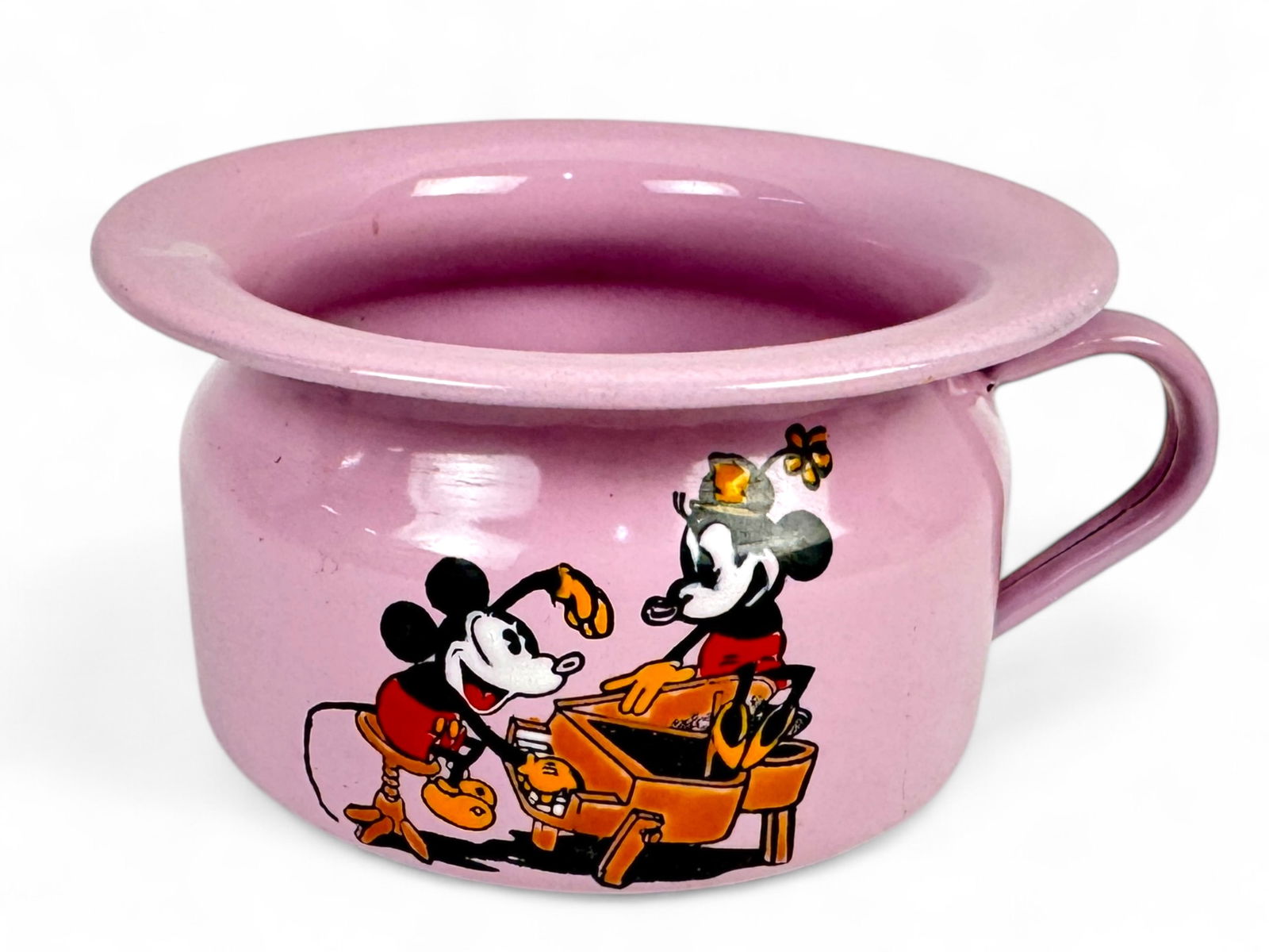 Mickey Mouse 1930s Enamelware Kids Potty (1 of 4)
