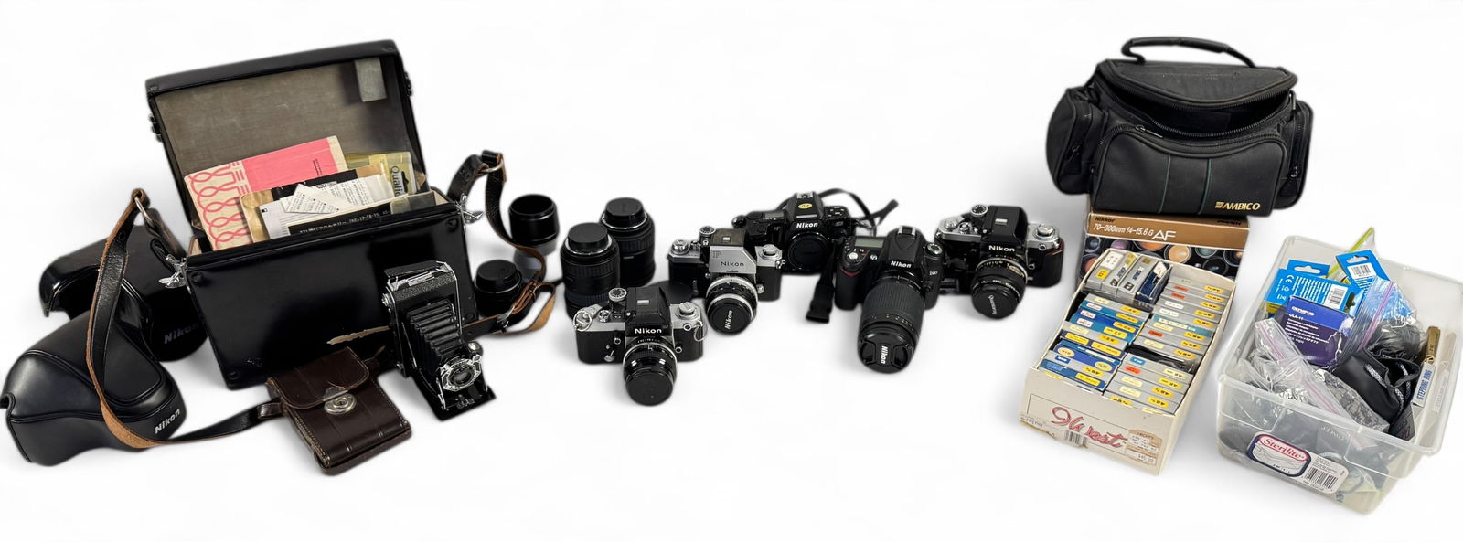 Set Of Nikon Cameras & Accessories (1 of 16)